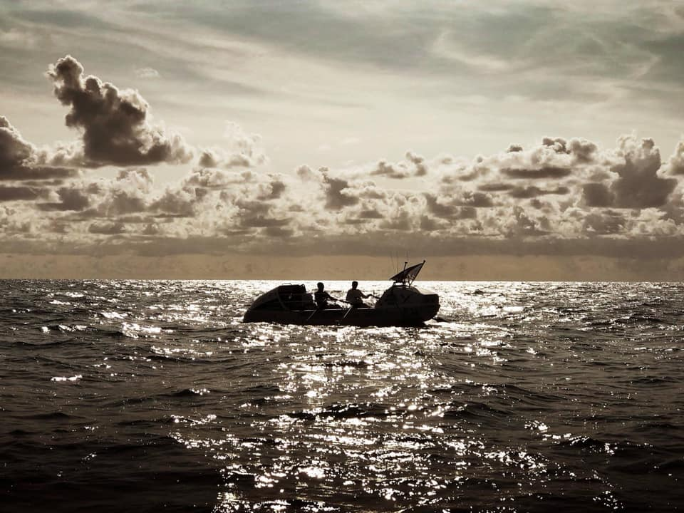Voedingsbegeleiding van team tijdens hun record overtocht van de atlantische oceaan